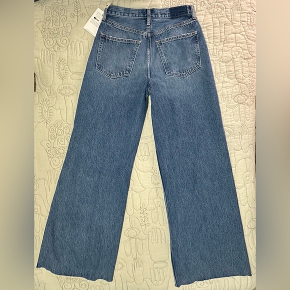 NWT ETICA Devon Wide Leg in Everglades Size 27 Destroyed - Picture 5 of 10